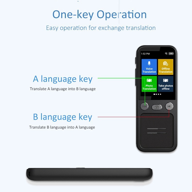 T16 Smart Voice Translator Translator Transnational Translator