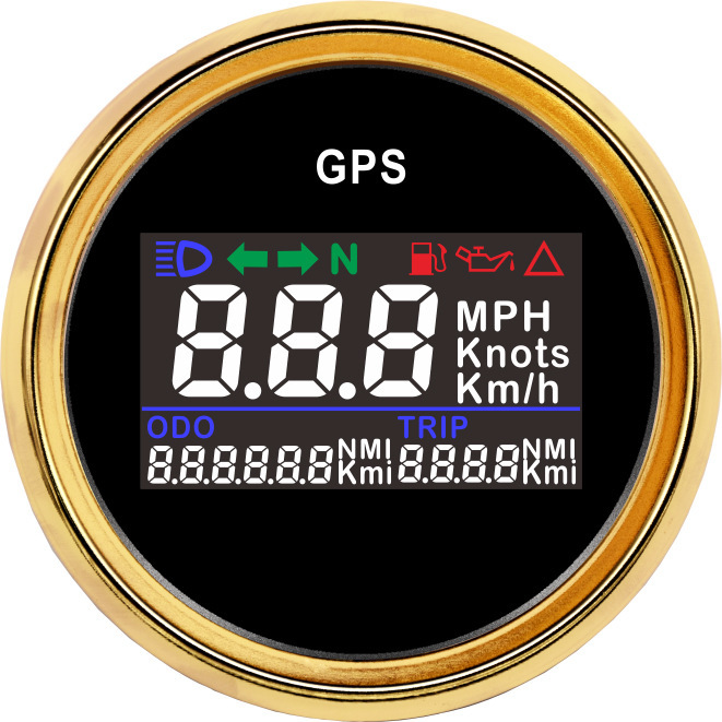 52mm GPS speed belt to the left and right.