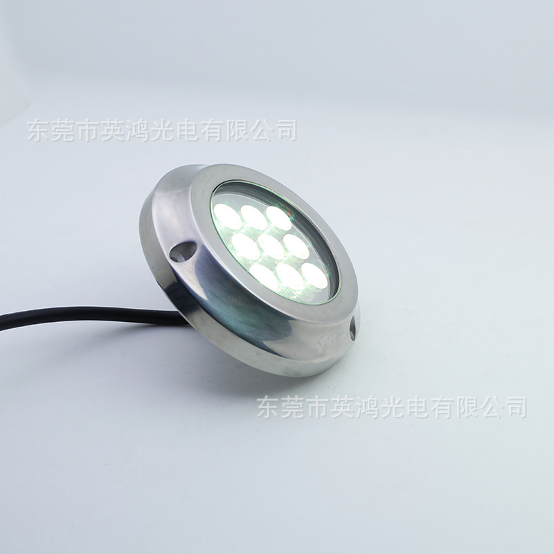 LED bottom lamp 316 stainless steel yacht lamp IP68 underwater decorating lamp