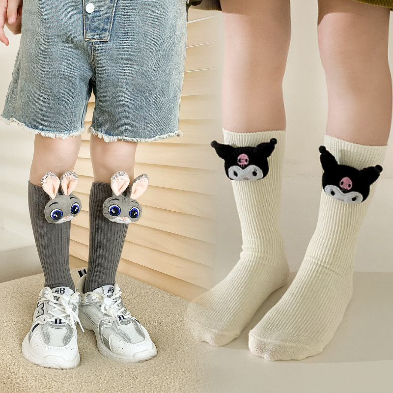 Trẻ em bị bệnh Thủy triều Sock Sock Cô gái Cotton Sock Baby Sock Kẹo dẻo dễ thương