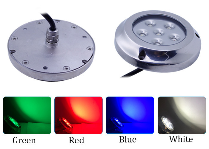 Submarine LED 316 stainless steel RGBW swimming pool lamp IP68 waterproof pool lamp