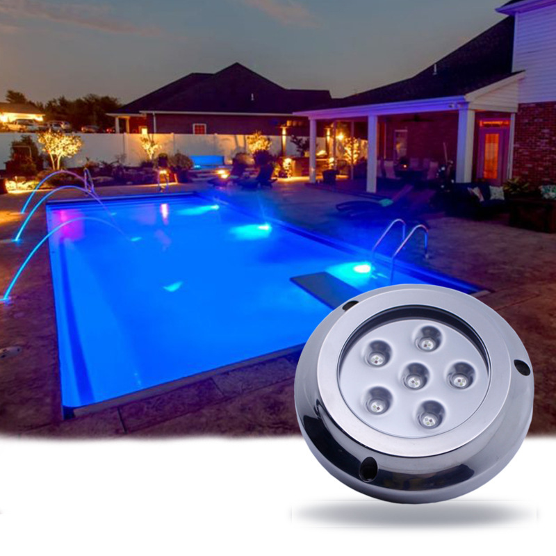 Submarine LED 316 stainless steel RGBW swimming pool lamp IP68 waterproof pool lamp