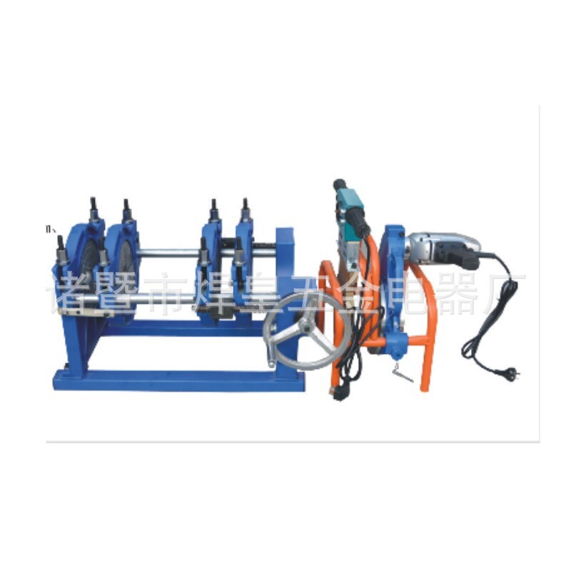 Welding kings reverse to full automatic PE welder 200 315 500 natural gas steel wire tubes welded