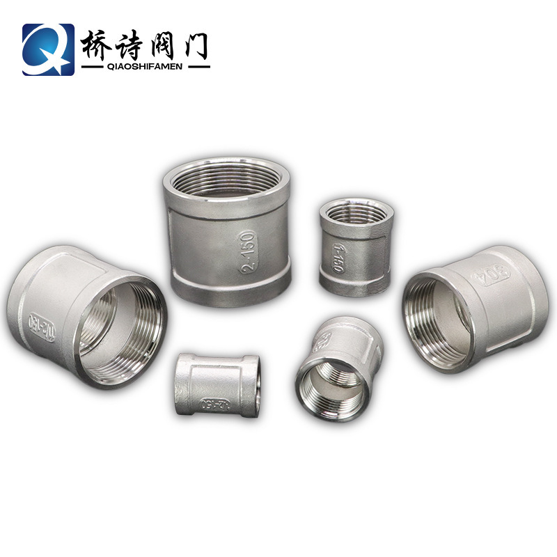 NPT standard 304 stainless steel wires, inside threads, wire buttons, direct 1/4 ~ DN 100 4 minutes, binding