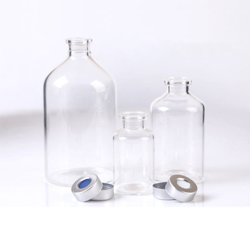 Jai Island top empty bottle control anaerobic fermentation bottle with a lid reaction bottle chemical reagent bottle