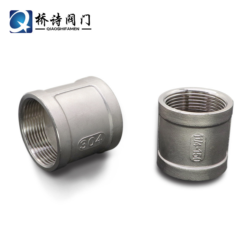 NPT standard 304 stainless steel wires, inside threads, wire buttons, direct 1/4 ~ DN 100 4 minutes, binding