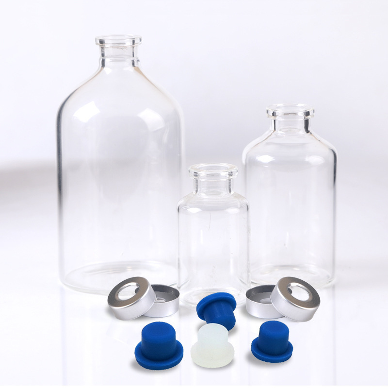 Jai Island top empty bottle control anaerobic fermentation bottle with a lid reaction bottle chemical reagent bottle