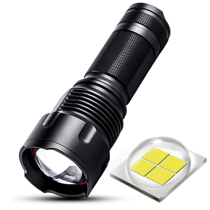 Powerful light flashlight T6 remote-charged 266500 outdoors on waterproofer flashlight T6 P50