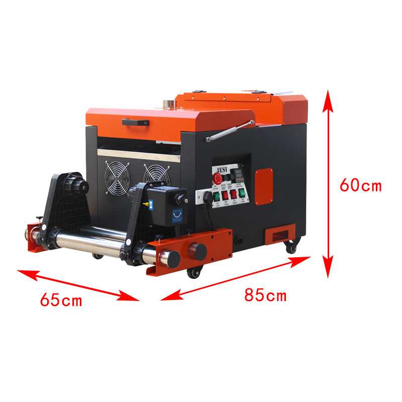 A3小型柯式数码烫画机A3 A4抖粉机PET打印膜抖粉机抖粉烘干一体机