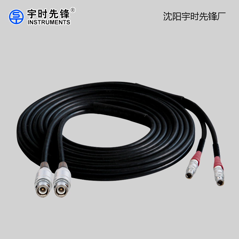 沈阳宇时先锋超声波探伤探头连接线双C5-C5/C9/L5双晶探头用