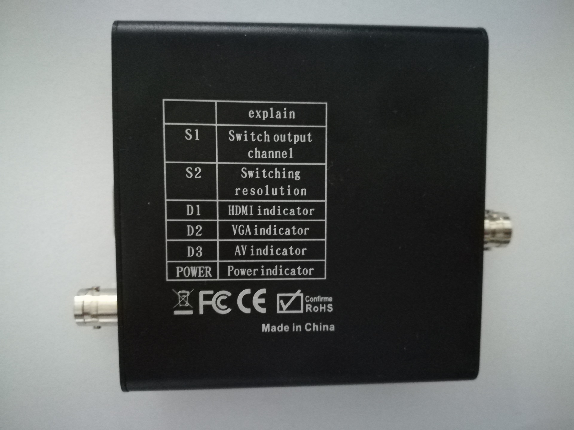 AHD转HDMI/VGA/AV/CVBS视频转换器芯片套片方案