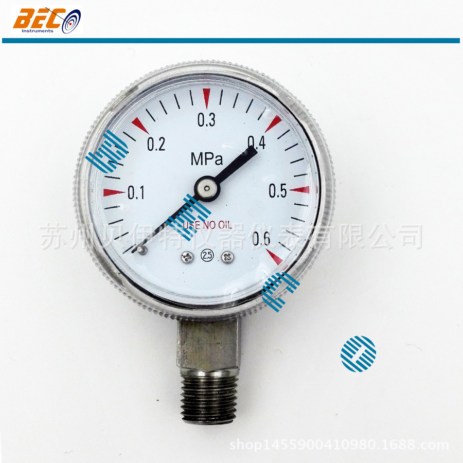 BECO directs 50 mm of all stainless steel pressure table 0.6 MPa radial installation pressure table