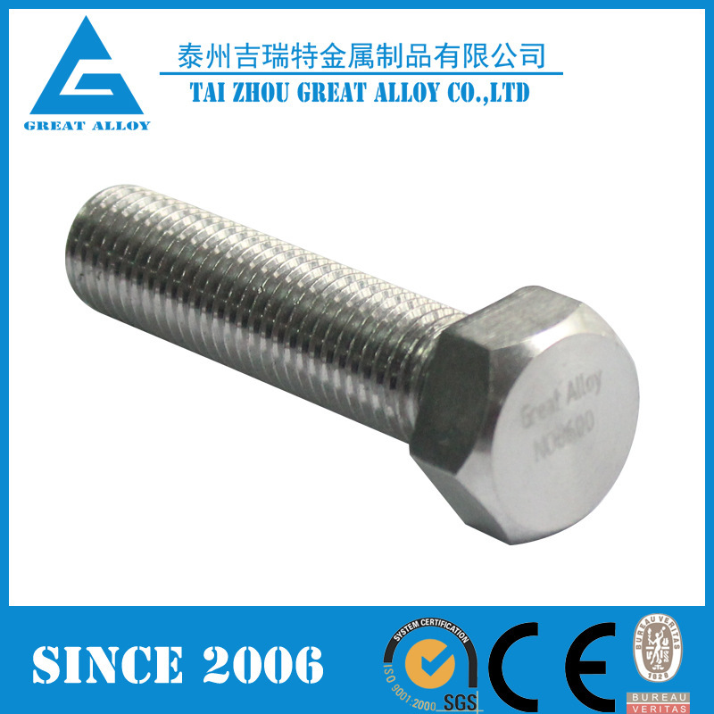 Supply of Inconel 600 N06600 2.4816 bolts.