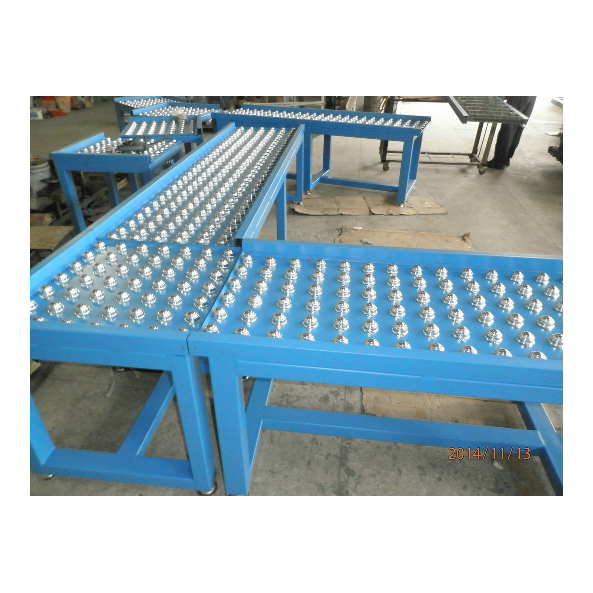 Process supply, roller-eye transporter, cow-eye transporter, stainless steel roller transporter.