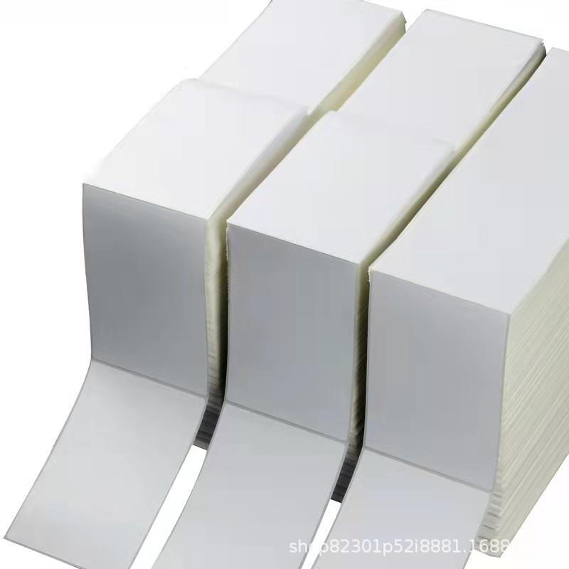 Quick delivery single-heat-sensitive print paper fold-out e-mails without dry glue 3 heat-sensitive paper delivery list 100*100