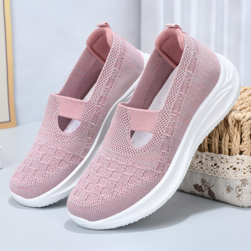 Processing custom mother's shoes for older 2024 air-comfort single-shoe children across the border with soft-floor leisure shoes