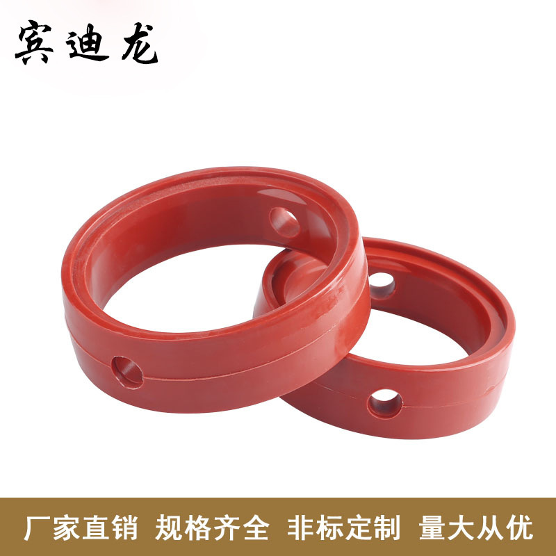 Bendilong food-grade butterfly valve seals Sanitary-grade sil fluoride duct tape, three dollars acetylene valve rubber red.