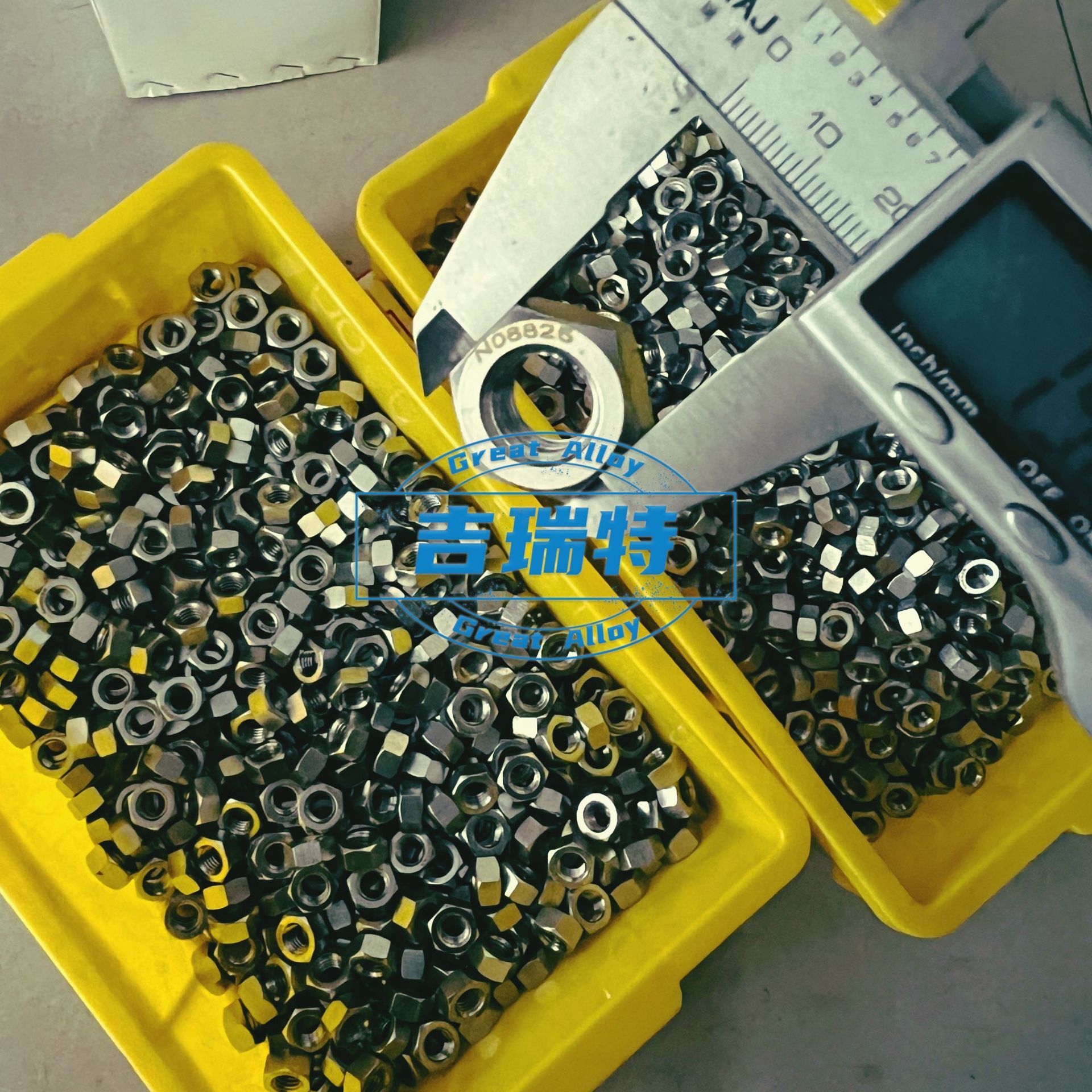 Present supply of austropine 904L hexagonal bolt screws, 1.4539 Tightware standard