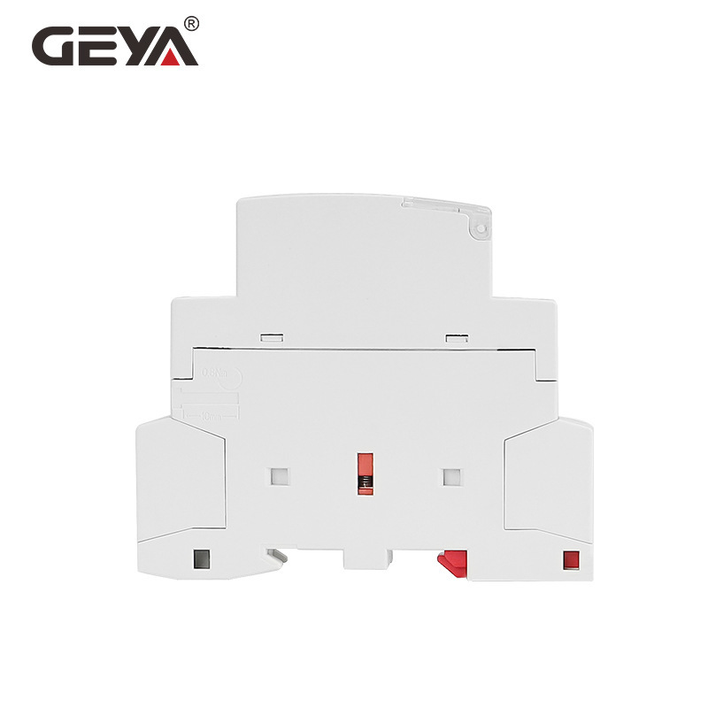 GEYA格亚定制GYHC-63A家用交流直流接触器230V四常开4P 63A 4NO自