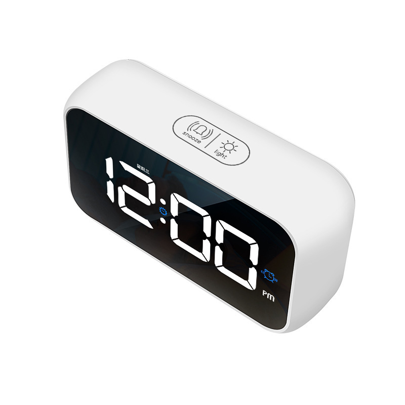 LED music alarm clock for new factory smart little alarm clocks for children's bedtime students