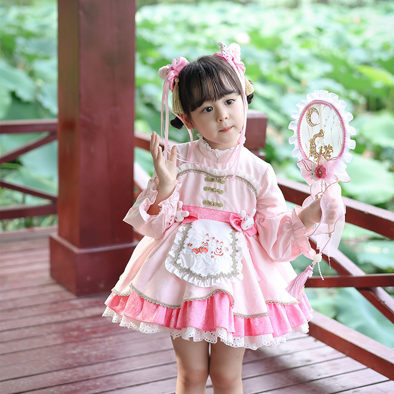 2024 Spring-Autumn New Girls' Long-Sleeved Princess Lolita Knives.