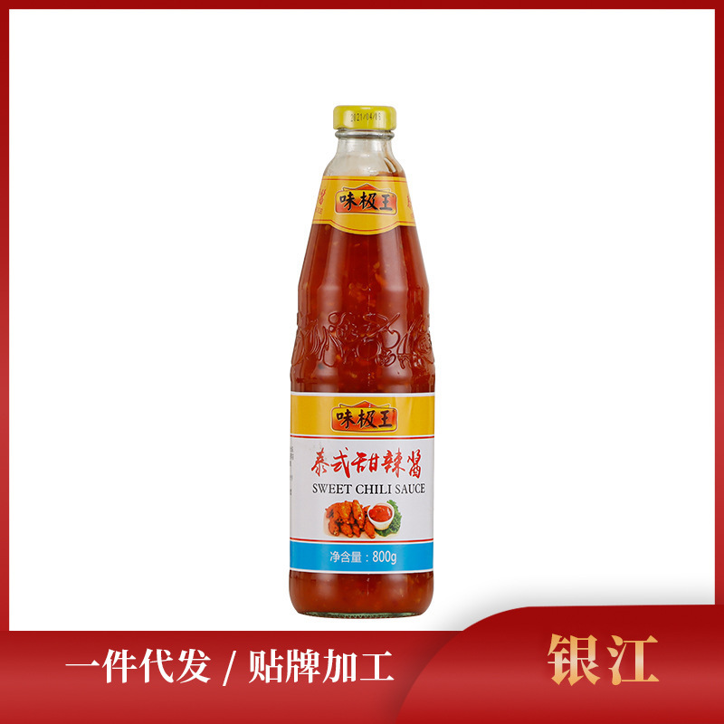 Nhà máy nước sốt Ginjiang, 800g nước sốt Thái, 12 chai nước sốt Thái.
