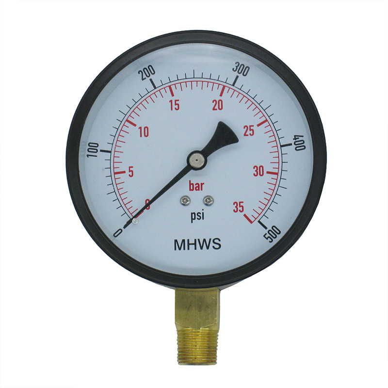 Y-100 to a solid and durable pressure gauge.