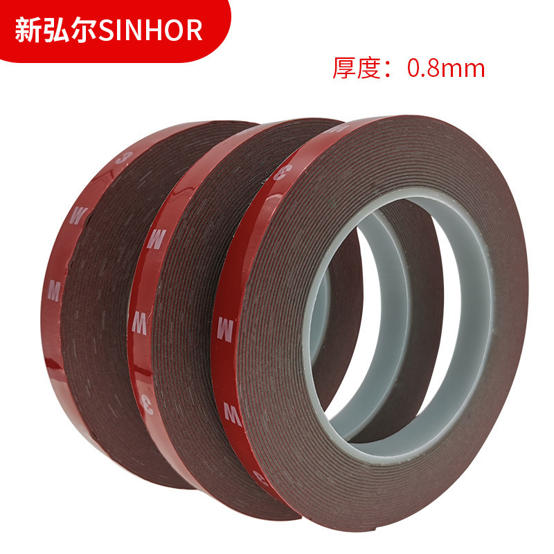 6*3 metre long double-side glue high-coated, water-resistant double-side glue non-striped, visceral car Acre double-sided tape