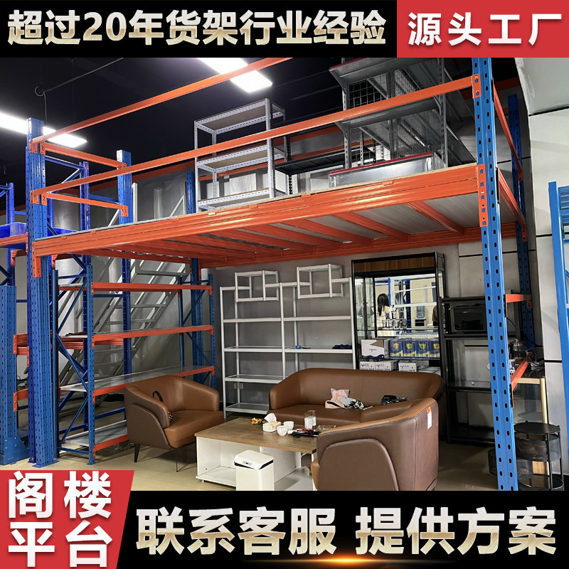 Nền móng nhỏ trên gác mái đã tùy chỉnh nhà kho kiến trúc thép, nhà máy giá nhà kho