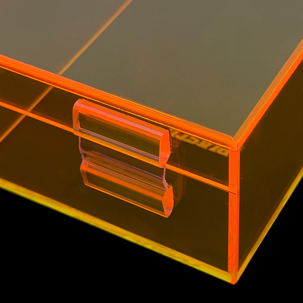 The fluorescent Aklik processing box creative gift box table for the commemorative gift box will be customised.