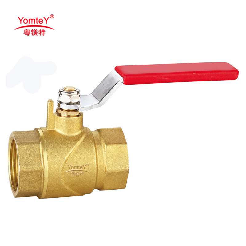 201 copper ball valves, hand-to-hand, two-slice copper ball valves, brass silk buttoned copper valves.