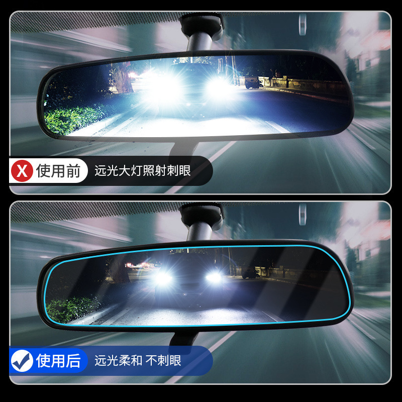 Car retina dazzling retina anti-spectroscopy anti-scientific retroscopy anti-scientific blue membrane in the exterior eye-proof vehicle