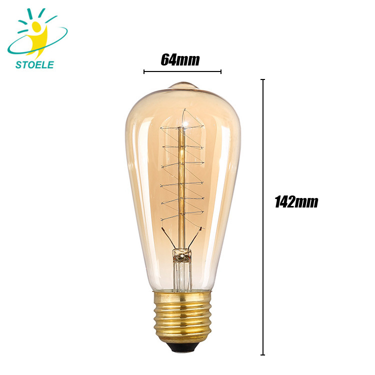 Wholesale of ST64 decorative light bulbs.