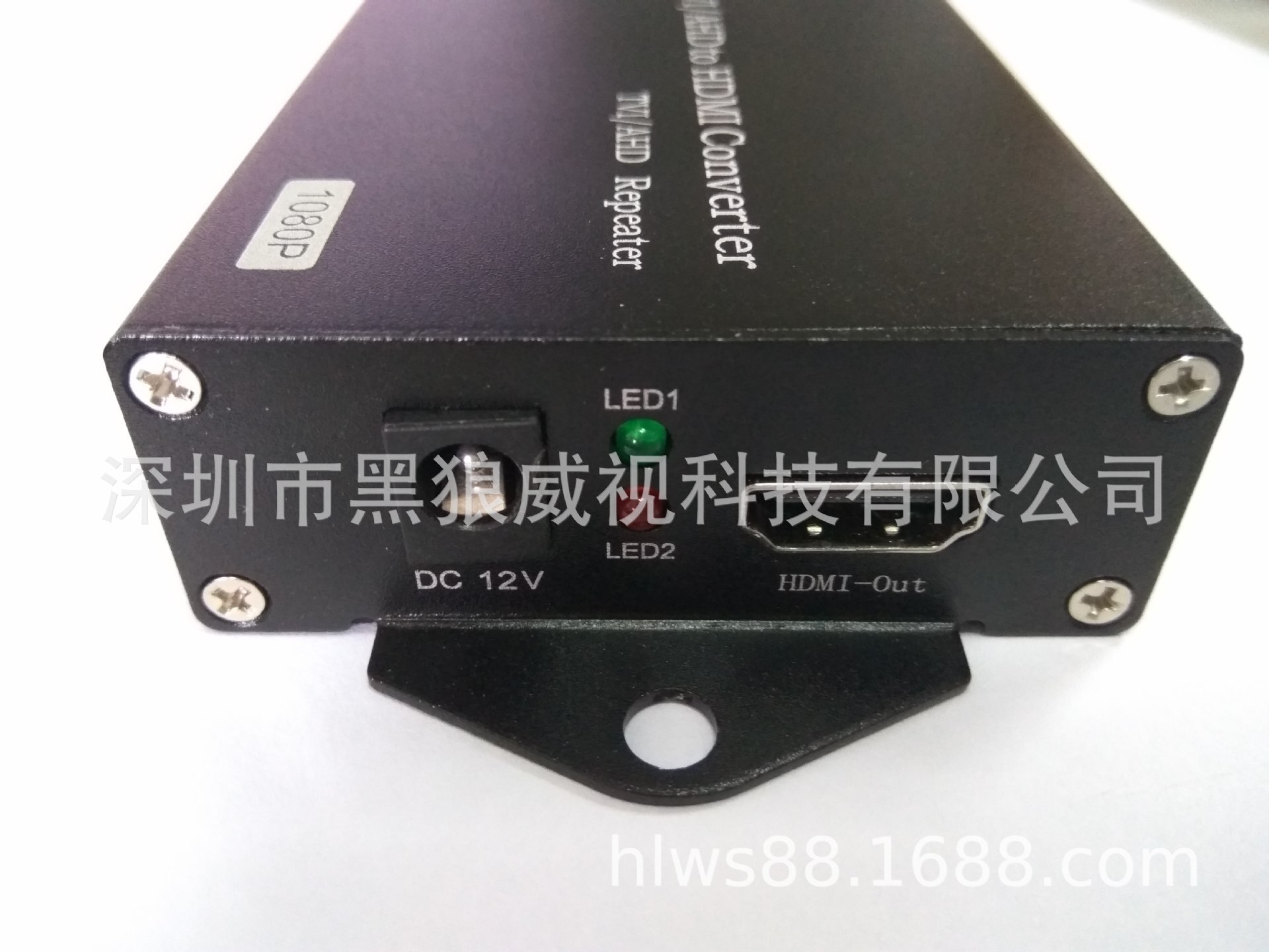 同轴高清AHD/TVI/CVI/AV 转 HDMI转换器  支持3MP 5MP 8MP摄像机