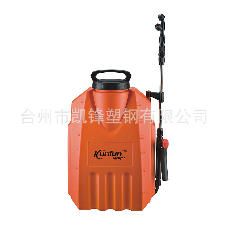 Keyser 12 liter farm fruit tree portable revealed electric bottle sprinkler plastic sprayer
