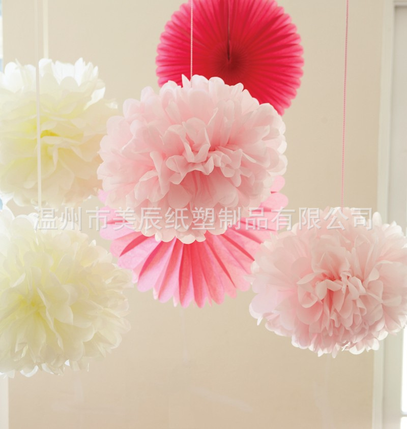 15 centimeters, paper balls, paper-and-politan wedding and decorating-ball party, set up the Euro-American paper.