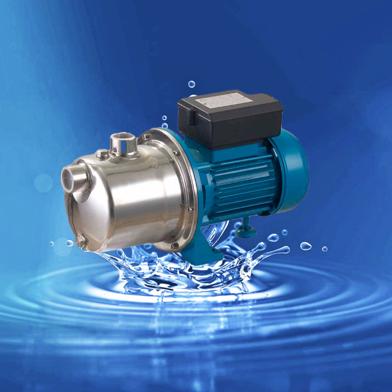 High-pressure fully automatic jet pump, centrifugal home self-push pump, 304 stainless steel booster pump.