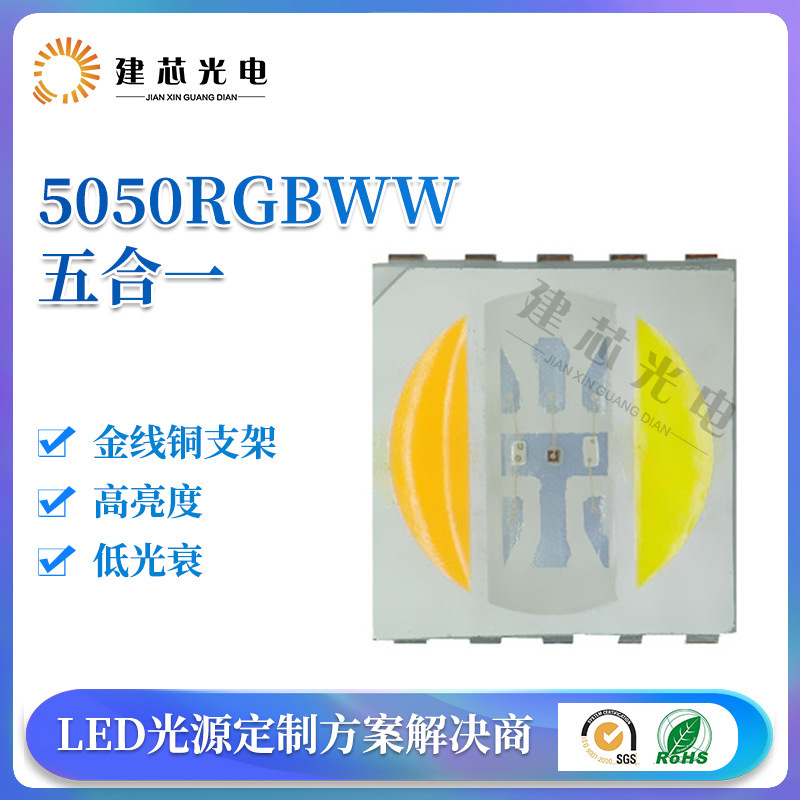 5050, 5050 rgbww, 5054 RGBW sticker, led, 5050 cms.