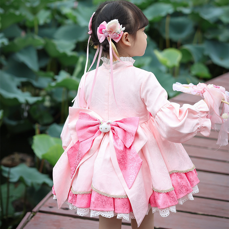 2024 Spring-Autumn New Girls' Long-Sleeved Princess Lolita Knives.