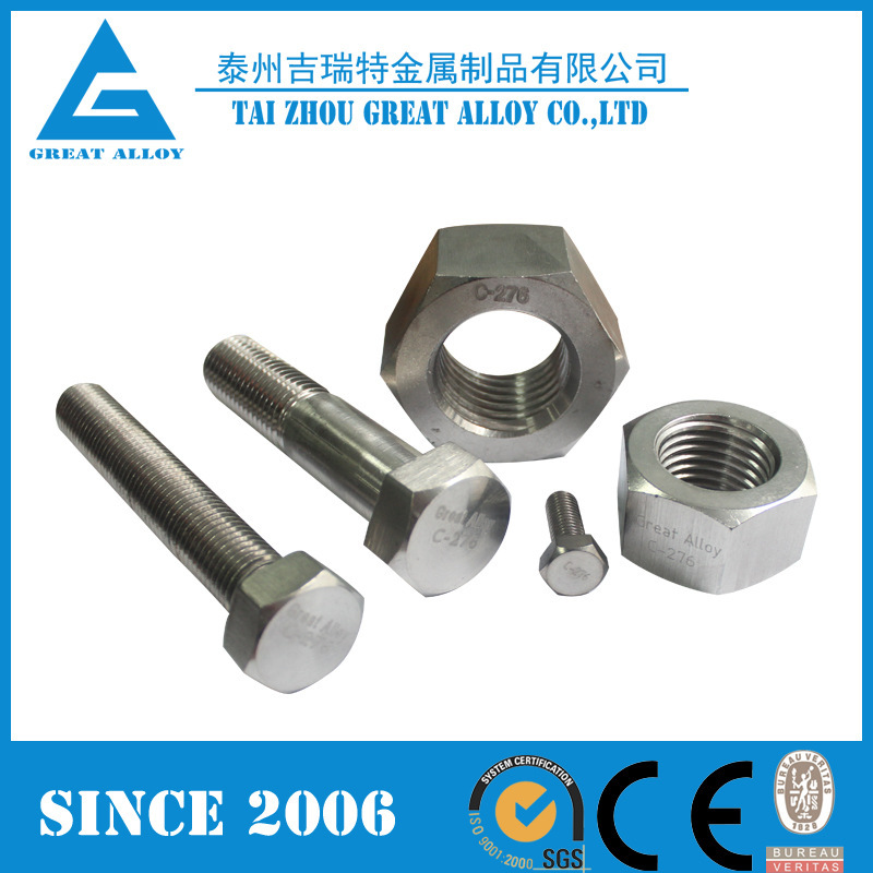 Supply of Inconel 601 bolt, nut, gasket GH601 standard.