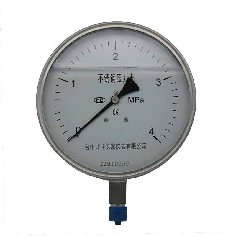 Y150/Y200/Y250 Radius Filling Oil Pressure Sheets with Silver Grey stainless steel glycerine