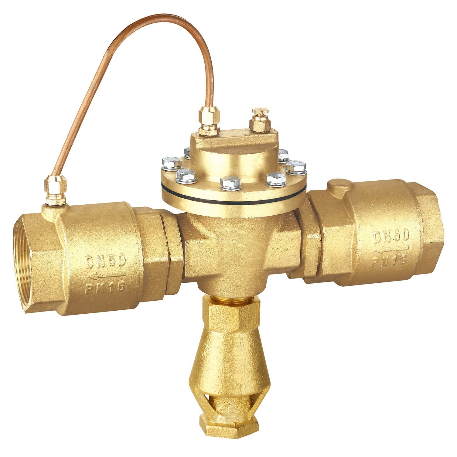 Bronze anti-fouling valve, brass with thick anti-fouling valve rewinder, 4 minutes, 6 minutes, 1 inch wholesale.