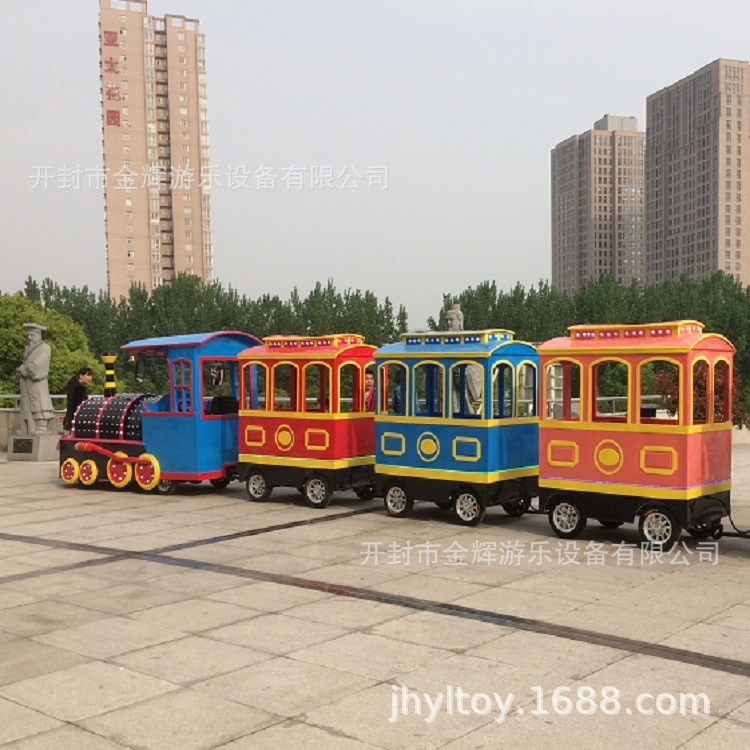 景區商場無軌電動觀光火車 公園廣場農莊托馬斯小火車遊樂設備