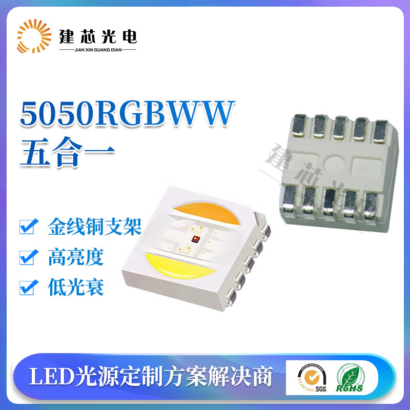 5050, 5050 rgbww, 5054 RGBW sticker, led, 5050 cms.