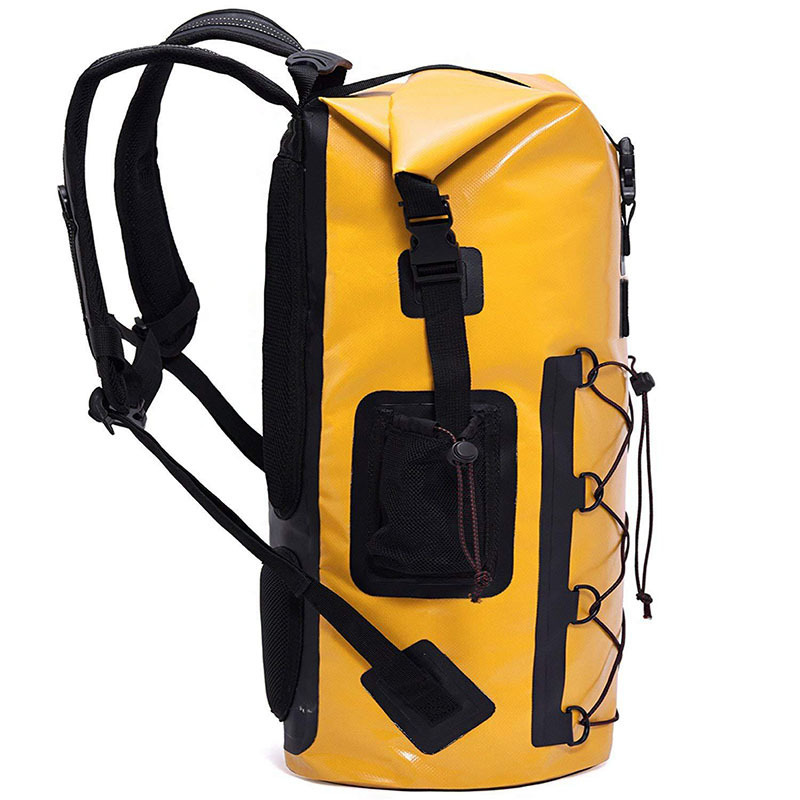 50L Large capacity PVC waterproofing kit, double shoulder backpack, multi-purpose camping kit