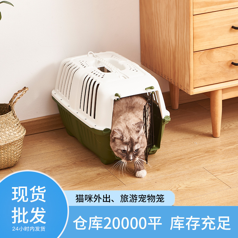Một cái hộp máy bay thú cưng mới 2022 với không khí để rửa một chiếc xe thời trang với một căn nhà thú nuôi và một cái hố.