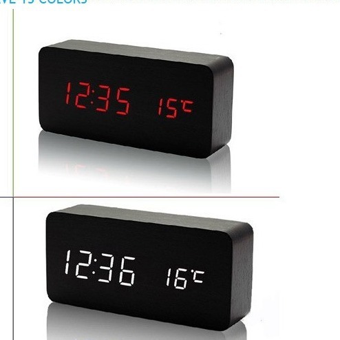 The plant supplies ideas, rectangular wood head clocks, LED silent wood clocks, and the sound-controlled alarm clock temperature.