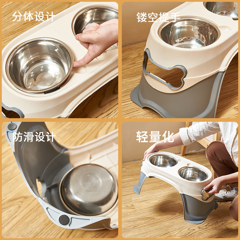 Những cái bát bằng thép không rỉ, bọt biển, nước để cho bệnh nhân ốm yếu, thú cưng Amazon.