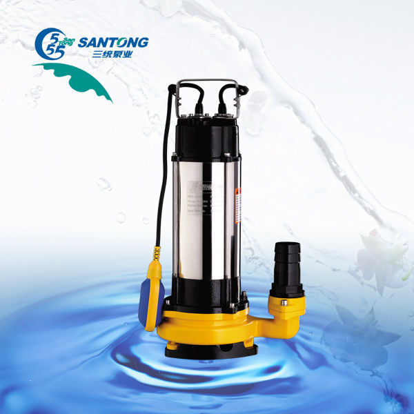 304 stainless steel submersible pumps, full self-contained home-based water pumps, high-strength range with floater sensor sewage pumps.