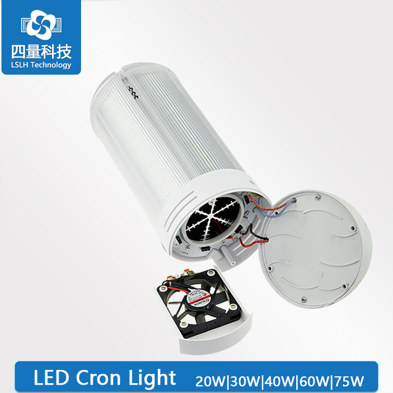 75 WLED cornlights, TUV/ELT certified screws, E27/E40 cornlights.